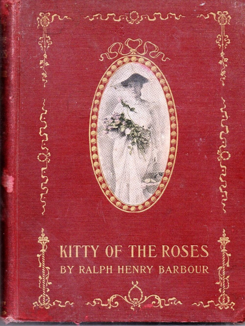 Decorative Antique Fiction Book - 1904 Kitty of the Roses